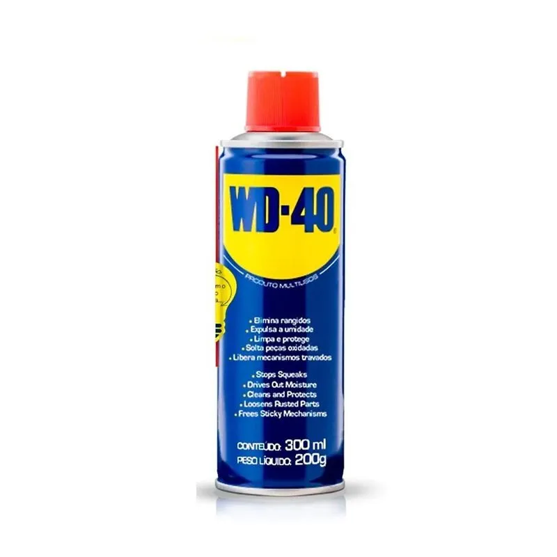Wd40 Spray Produto Multiusos - Desengripa Lubrifica 300ml