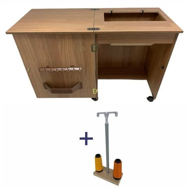 Móvel Gabinete Mesa Maquina De Costura Singer Stylist