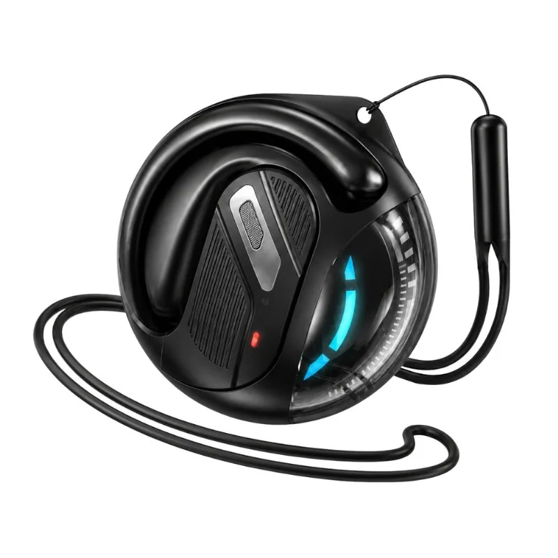 Fone Pingente à Prova D'água Treino Preto Confortável