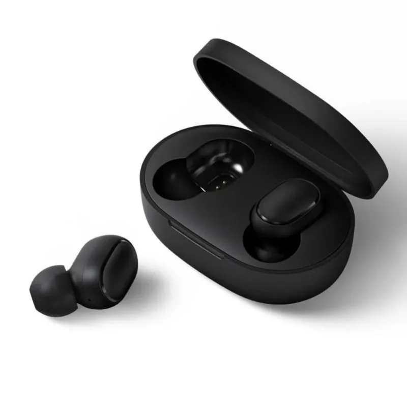 Fone Bluetooth Preto Compacto Entrada Fácil De Carregar