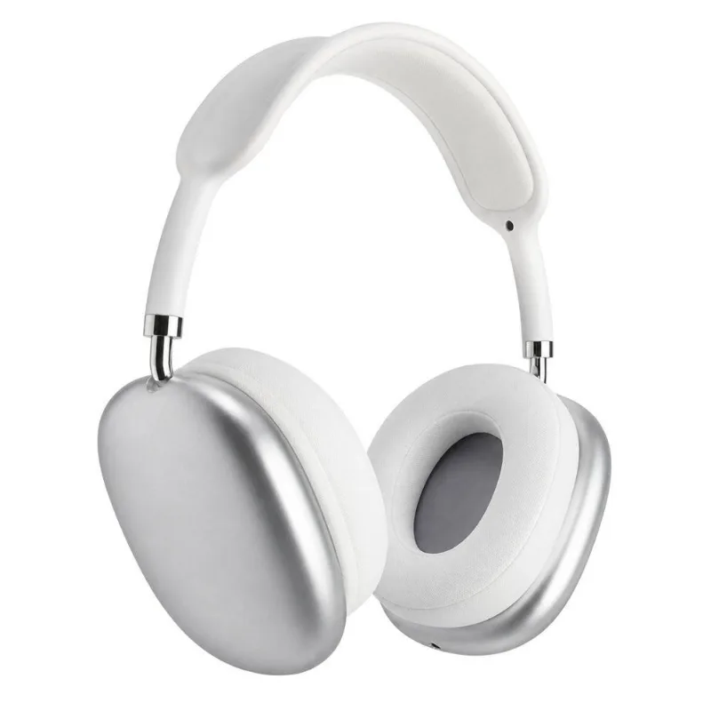 Headphone sem Fio MDM Prata para Podcasts com Áudio Estéreo Bluetooth 5.0 187912013435