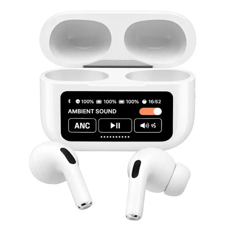 Fone de Ouvido MDM Visor Inteligente Trabalho com Redução de Ruído Bluetooth 5.3 Bivolt Preto