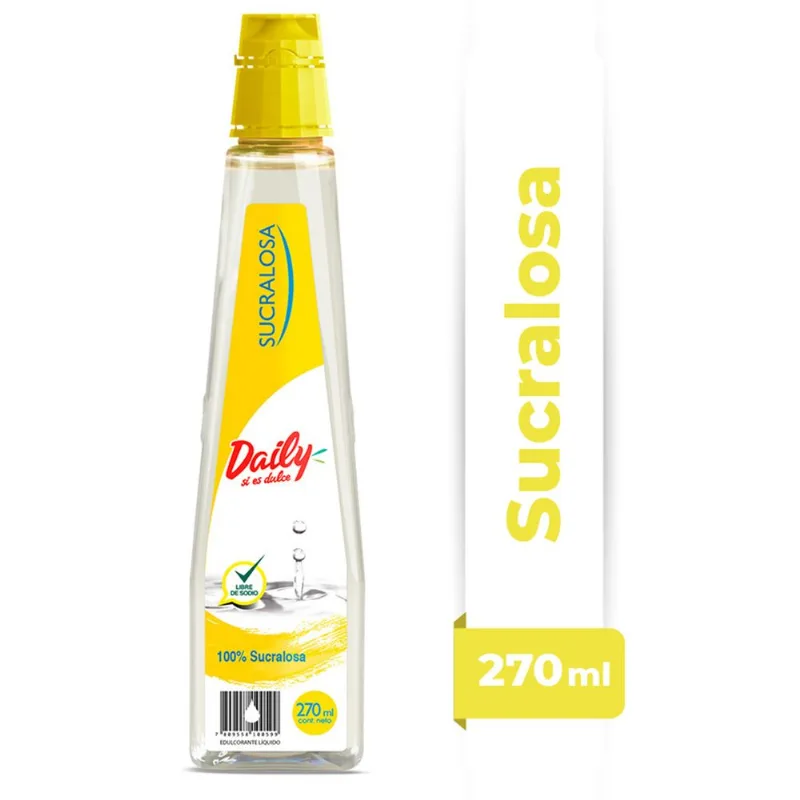 Endulzante Daily Sucralosa Líquido 270 ml
