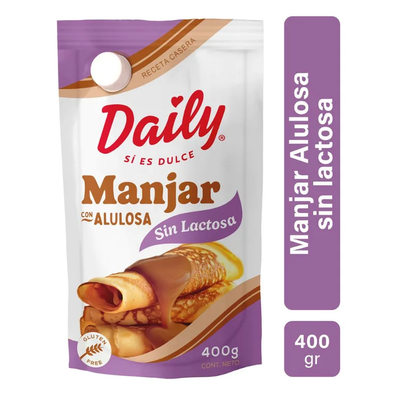 Manjar Daily Sin Lactosa Doypack 400 g