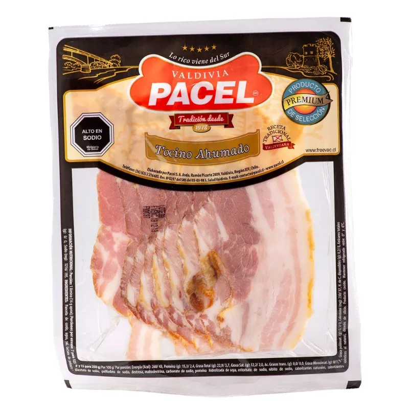 Tocino Ahumado Pacel 125 g