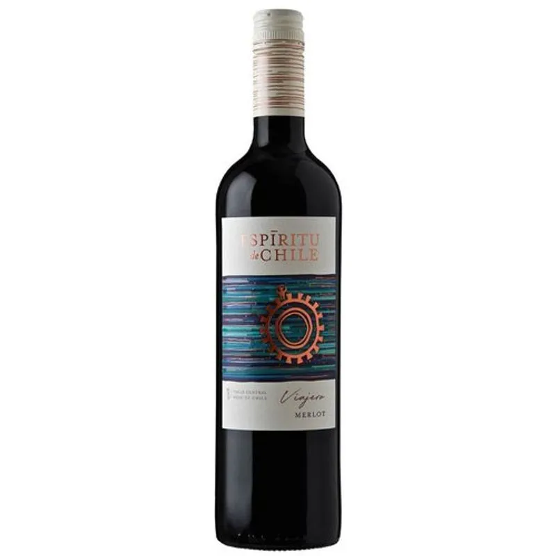 Vinho Chileno Espíritu De Chile Viajero Merlot 750ml