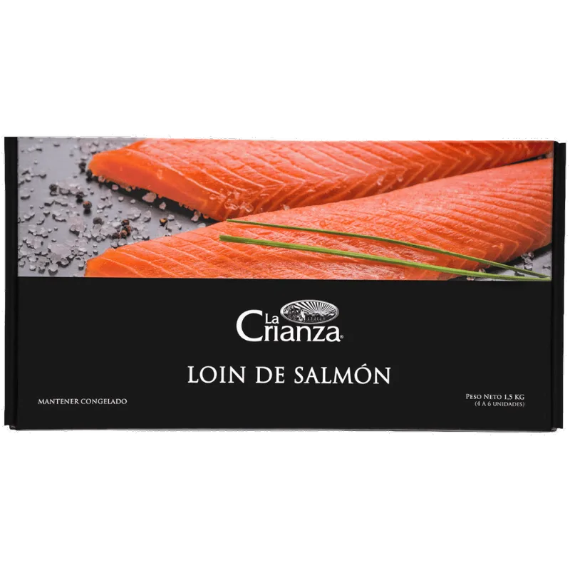 Loin de Salmón Congelado 1.5 kg