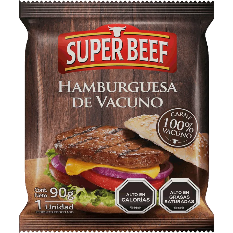 Hamburguesa de Vacuno 90 g