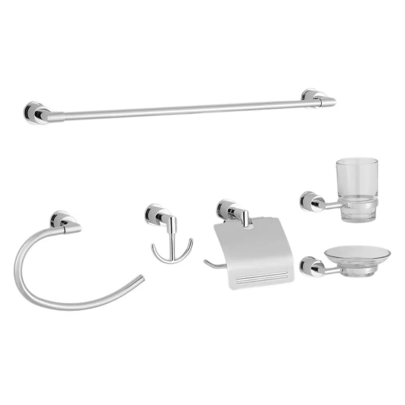 Juego de Accesorios para Baño 6 Piezas Stella