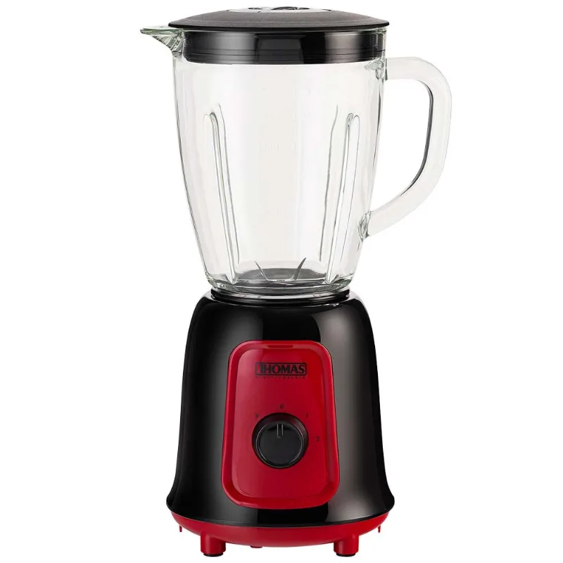 Licuadora THOMAS 1.5L TH-320V Negro/Rojo