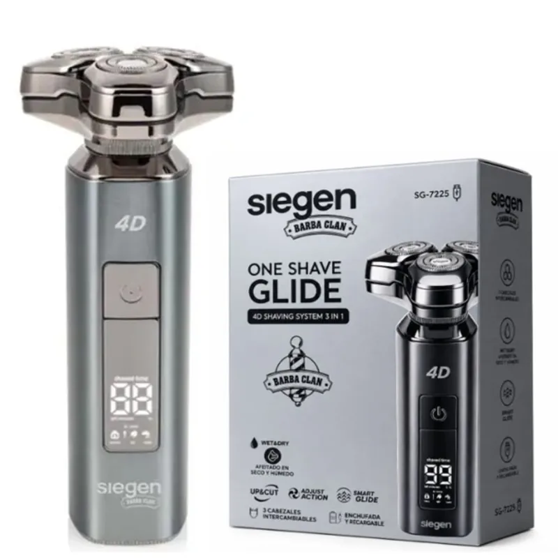 Afeitadora Siegen One Shave Glide 3 en 1 SG-7225