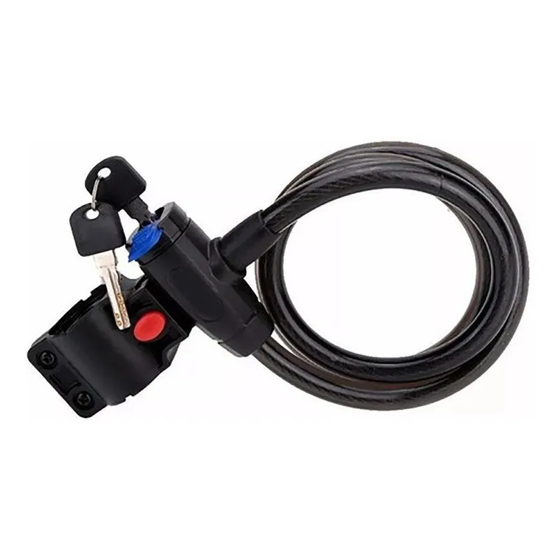 Cadeado Para Bicicleta Moto E Estepe De Carro