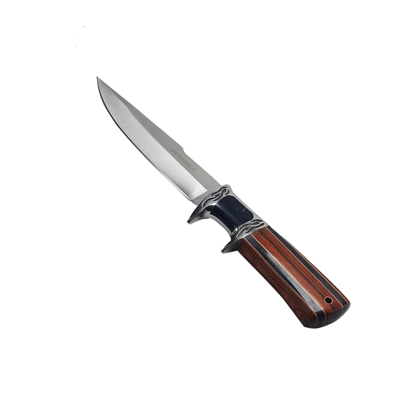 Faca Inox Esportiva Com Bainha Cabo Sintético 6,5"