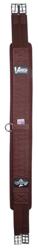 Professionals Choice Ventech English Girth Chocolate / 46