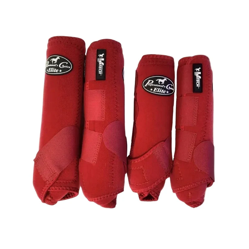 Professional’s Choice Sports Medicine Boots- Ventech Elite 4 pack Crimson / L