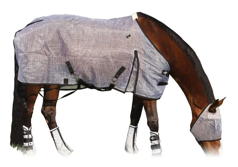Professionals Choice Fly Sheet Grey/Black / 72