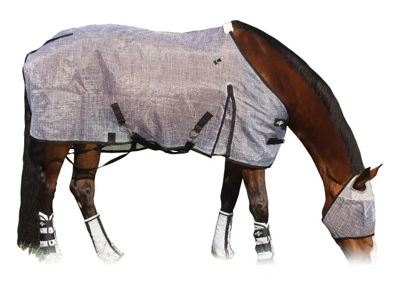 Professionals Choice Fly Sheet Grey/Black / 74