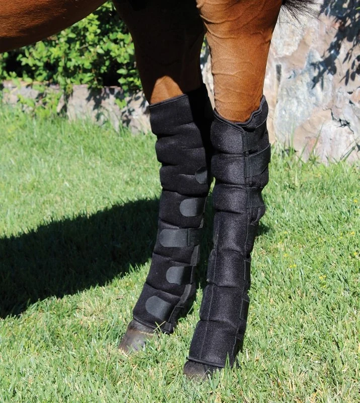 Professionals Choice Full Leg Ice Boot Black / Large