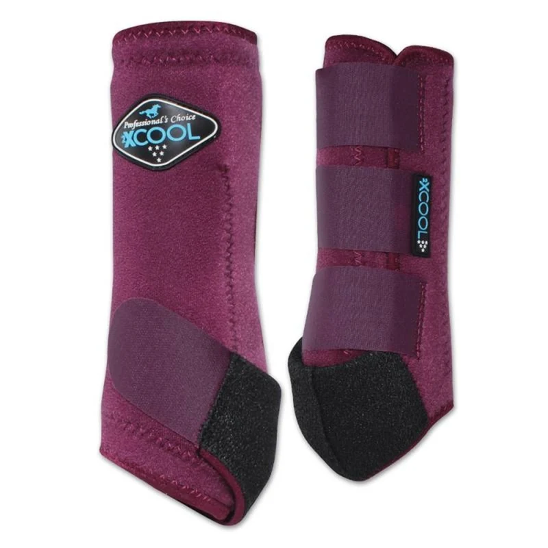 Professionals Choice 2XCool Sports Medicine Front Boots Wine / Large