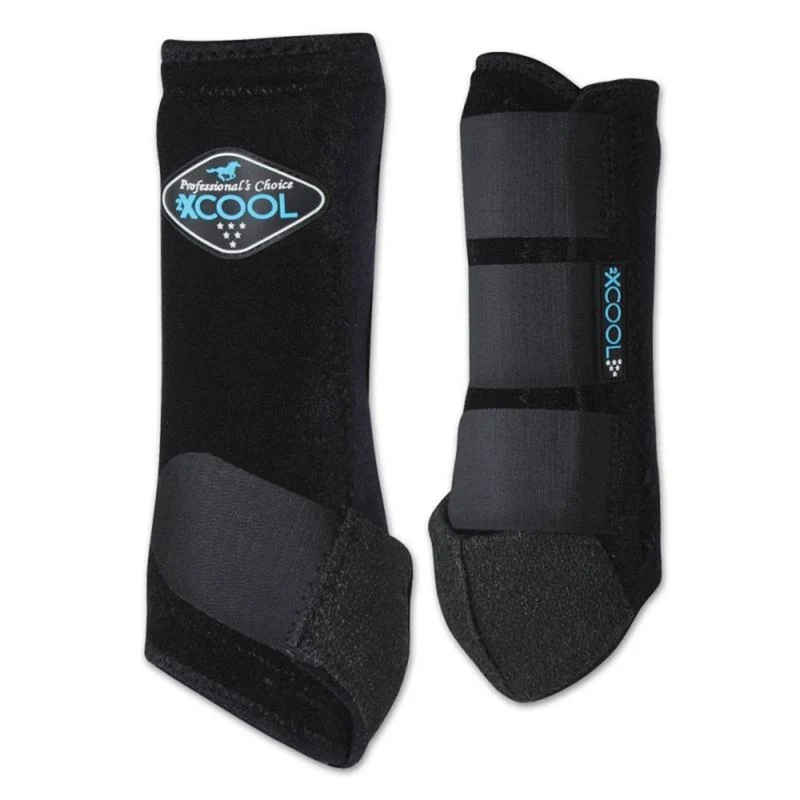 Professionals Choice 2XCool Sports Medicine Front Boots Black / Medium