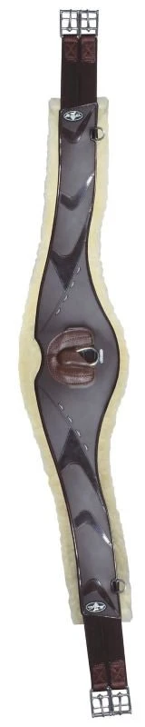 Pro Choice Contoured Fleece Jump Girth Chocolate / 46