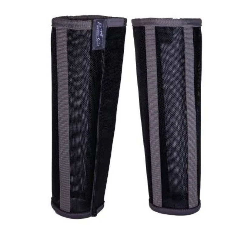 Professionals Choice Deluxe Fly Boots - 4 Pack Black / Small