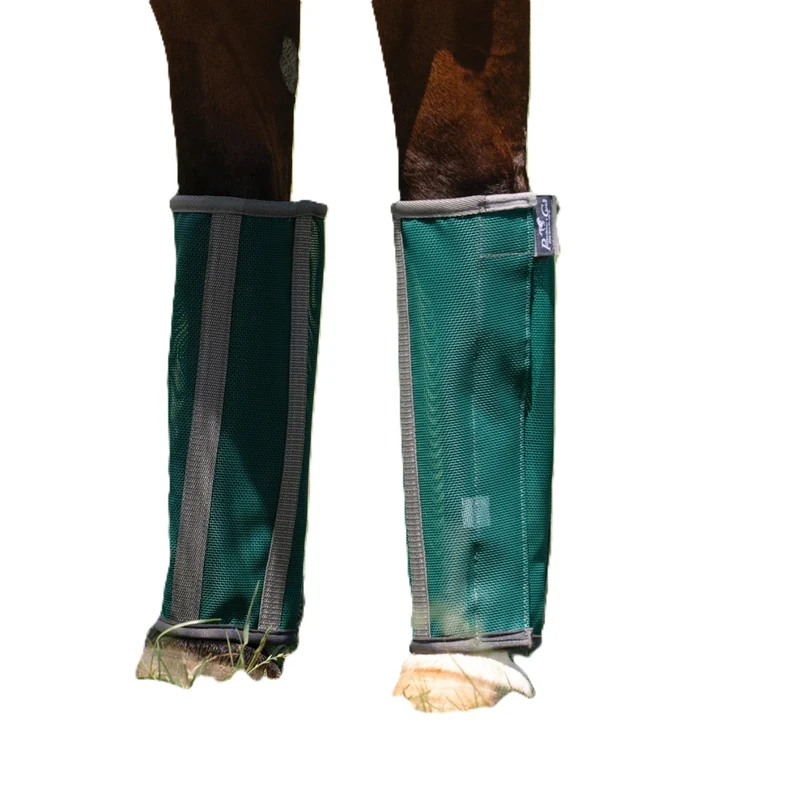Professionals Choice Deluxe Fly Boots - 4 Pack Emerald / Large