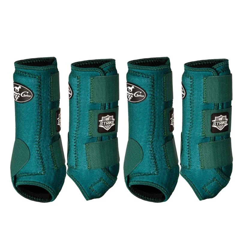 Professionals Choice Strike Sports Medicine Boots - 4 Pack Emerald / Medium