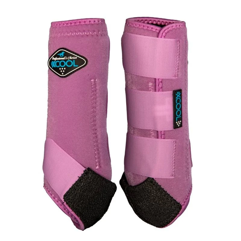 Professionals Choice 2XCool Sports Medicine Front Boots Orchid / Large