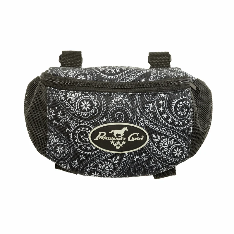 Professionals Choice Pommel Bag Paisley/Black / 18"D x 19-1/2"W