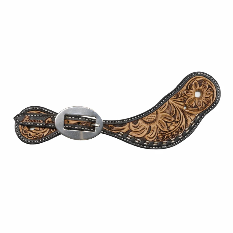 Professionals Choice Sunflower Lace Spur Straps Ladies