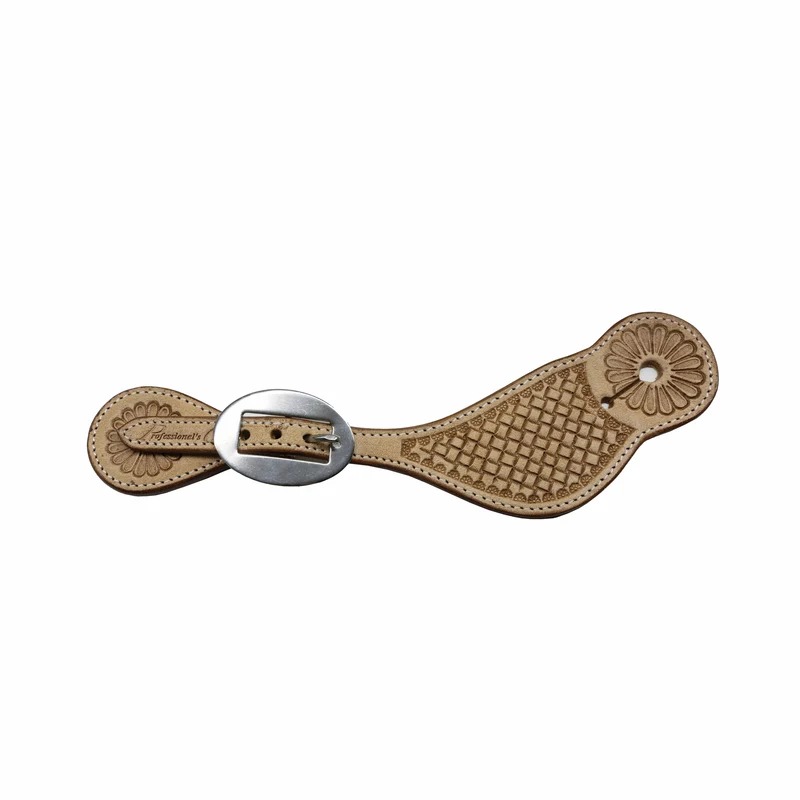 Professionals Choice Roughout Basket Spur Straps Mens