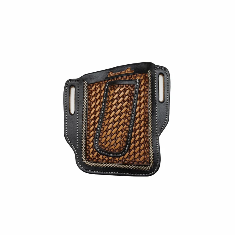 Professionals Choice Cell Phone/Knife Case Laced Basket Stamp