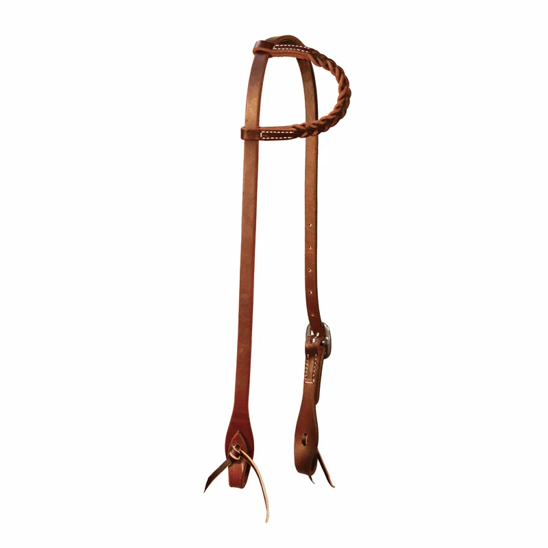 Professionals Choice 5/8" Bleeding Heart 1-Ear Headstall Horse