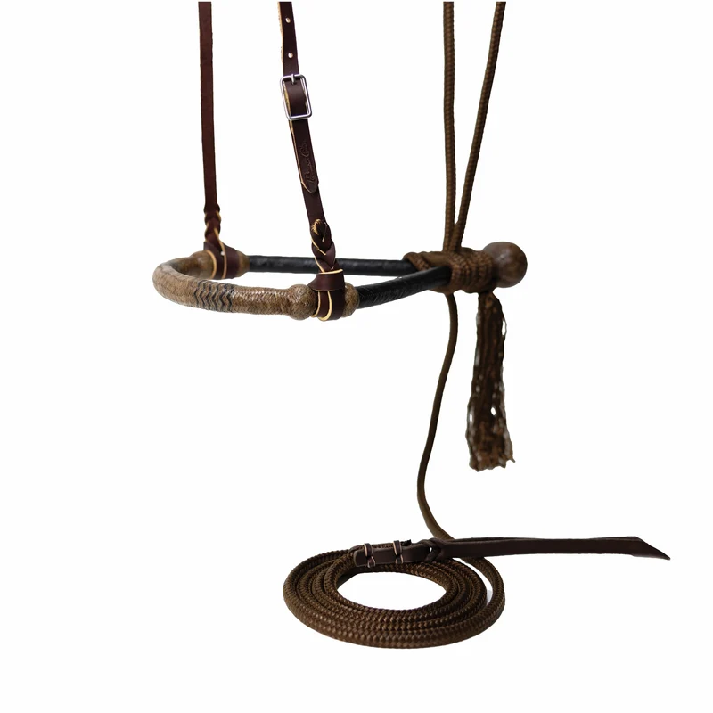 Professionals Choice Mecate Bosal Black/Brown