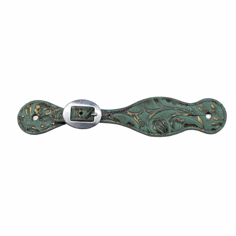 Professionals Choice Spur Strap Copper/Emerald / Ladies
