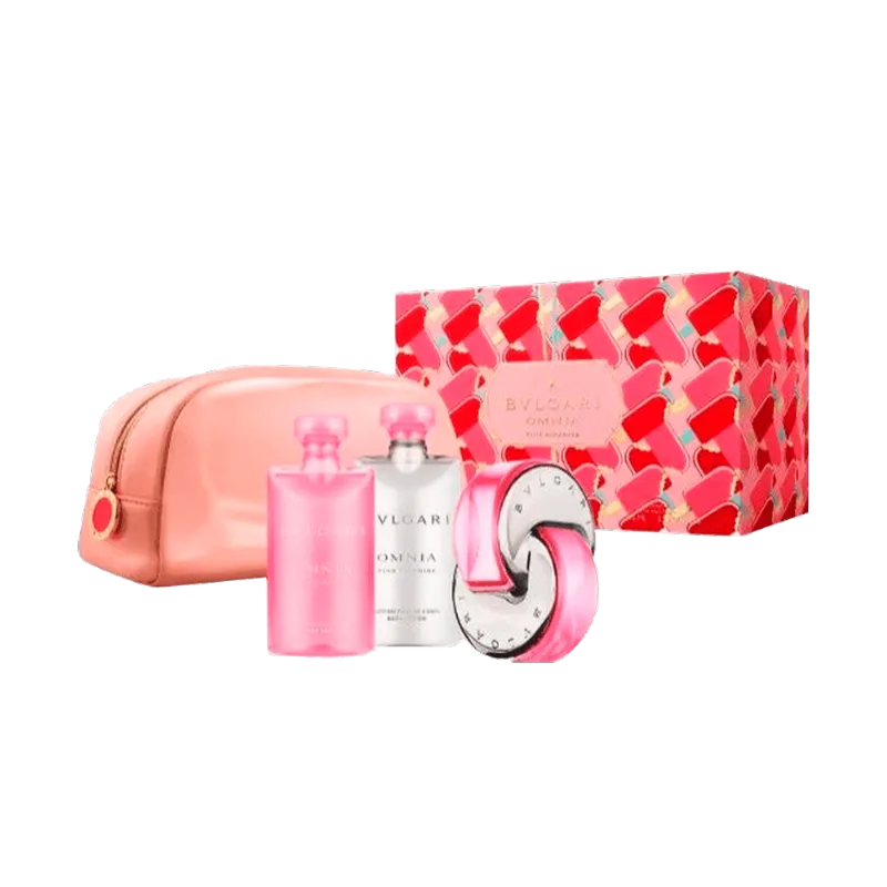 Bvlgari Kit Omnia Pink Sapphire Eau de Toilette 65ml + Gel de Banho 75ml
