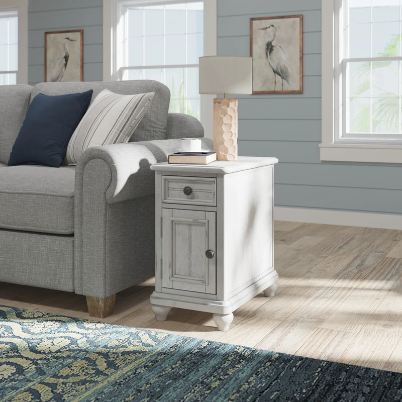 Chairside Table - Gray