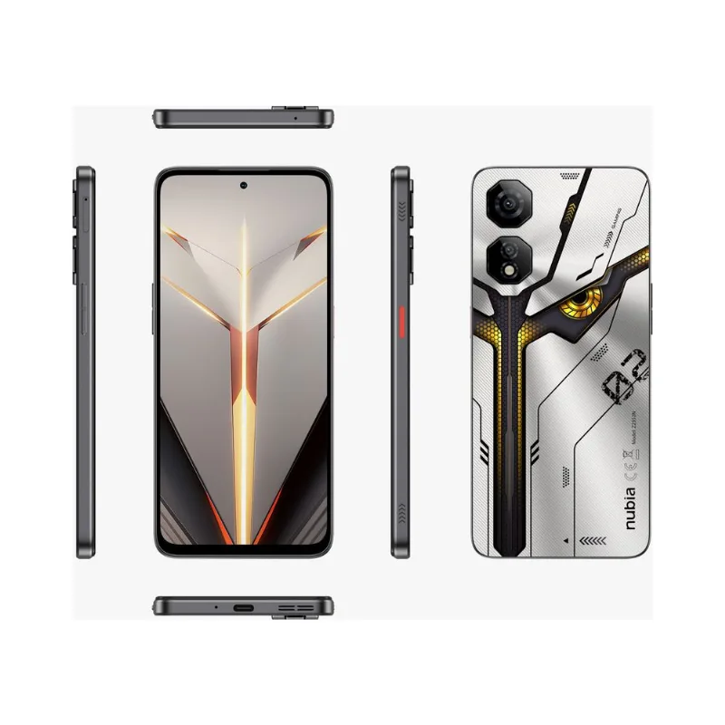 Celular libre Nubia neo 2 5g plateado 8gb 256gb