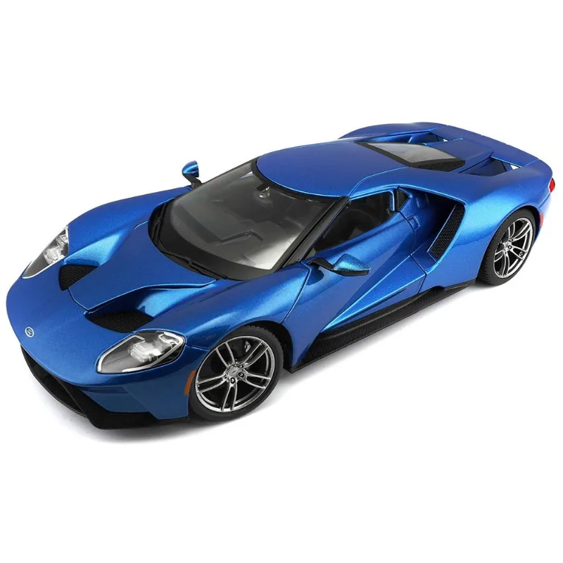 Miniatura Carro Ford Gt 2017 1/18 Special Edition Azul Maisto 31384