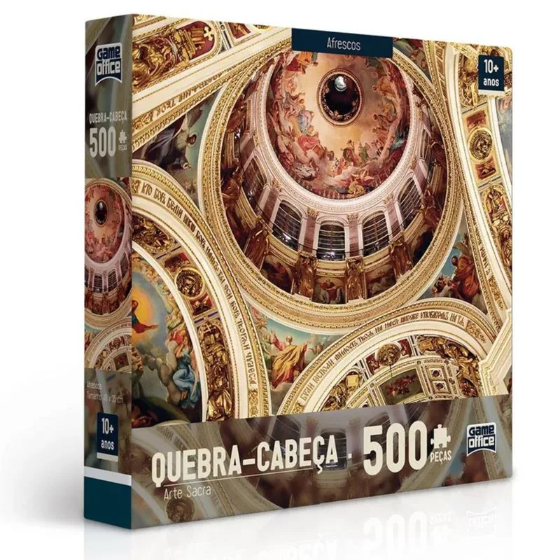 Quebra-Cabeça 500 Peças Arte Sacra Afrescos Toyster 002423