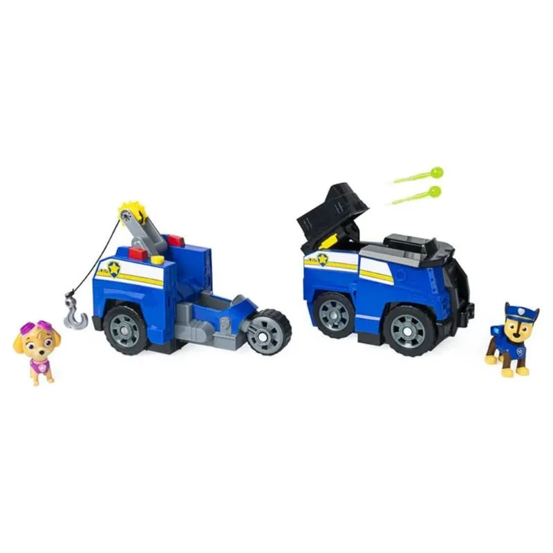 Veiculo 2 Em 1 E Figuras Patrulha Canina Chase Sunny 001287