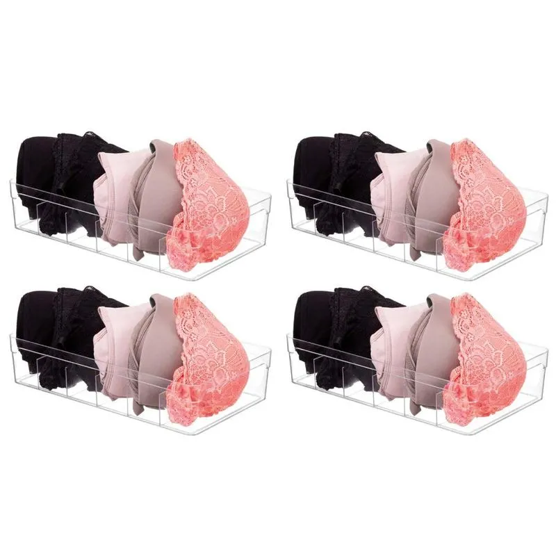 Organizador De Gavetas Transparente - Prático E Organizado