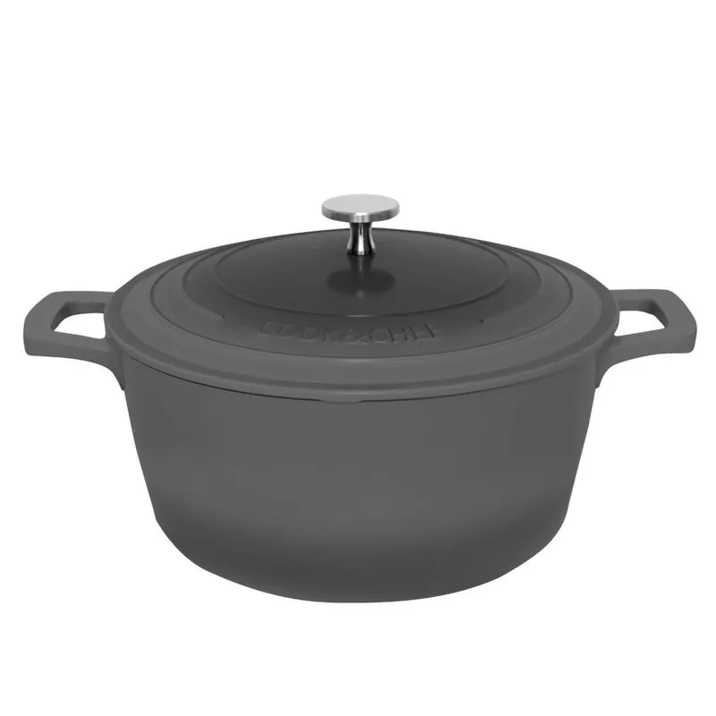 Panela Caçarola Antiaderente Revestimento Cerâmico 28cm Cooktop Fogão Indução Cook&Chef