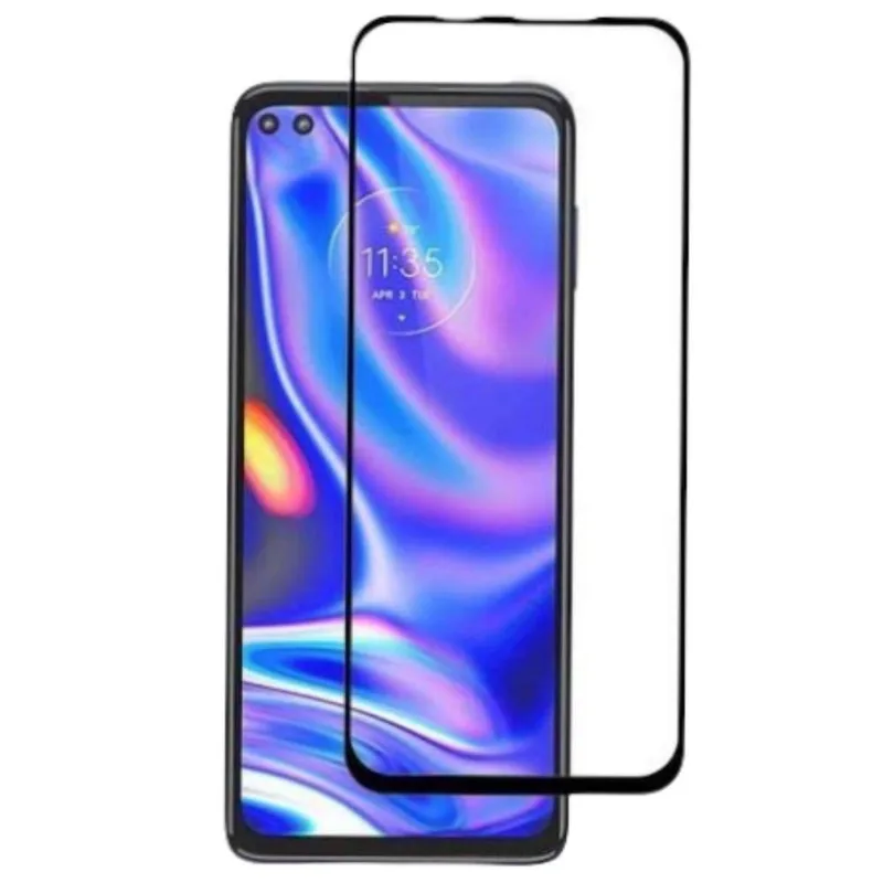 Película Protetora 3D Borda Preta Para Moto G100