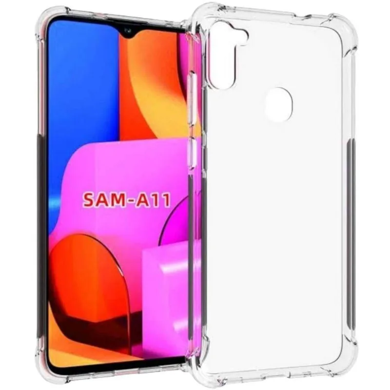 Capa Transparente Para Samsung A11 Flexível Anti-Choque