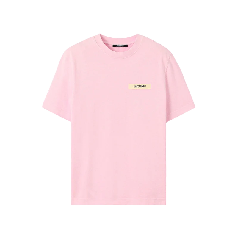 Jacquemus T-shirt Gros Grain Rose M / New / 94190