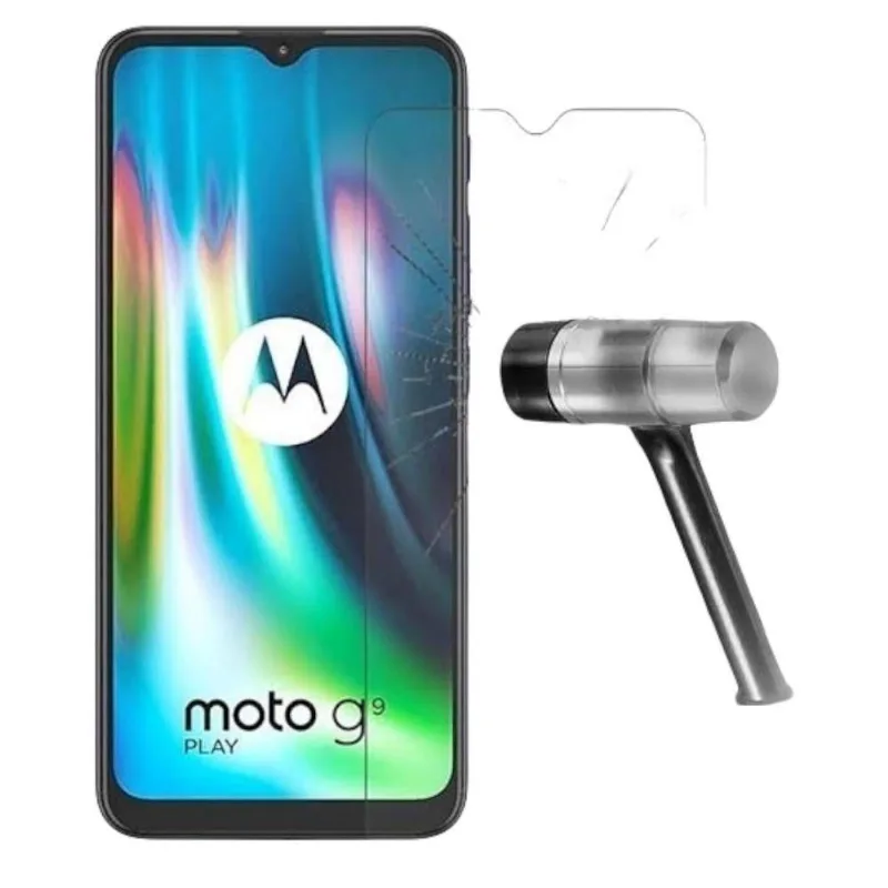 Kit Película De Vidro P/ Moto G9 Play + Capinha