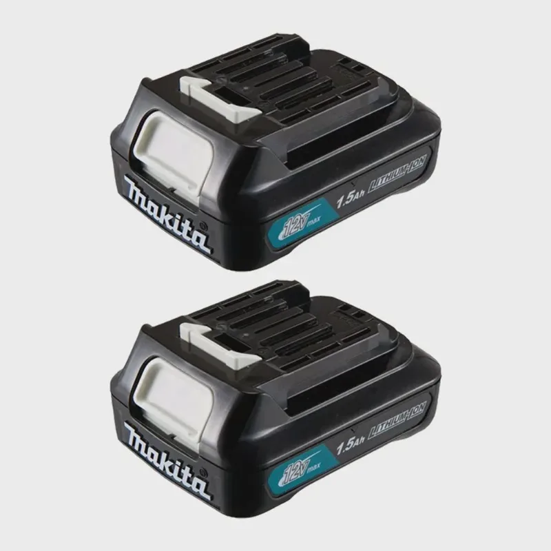 2 Baterias De Lítio 12v Max Slide Bl1016 1.5 Ah Cxt - Makita