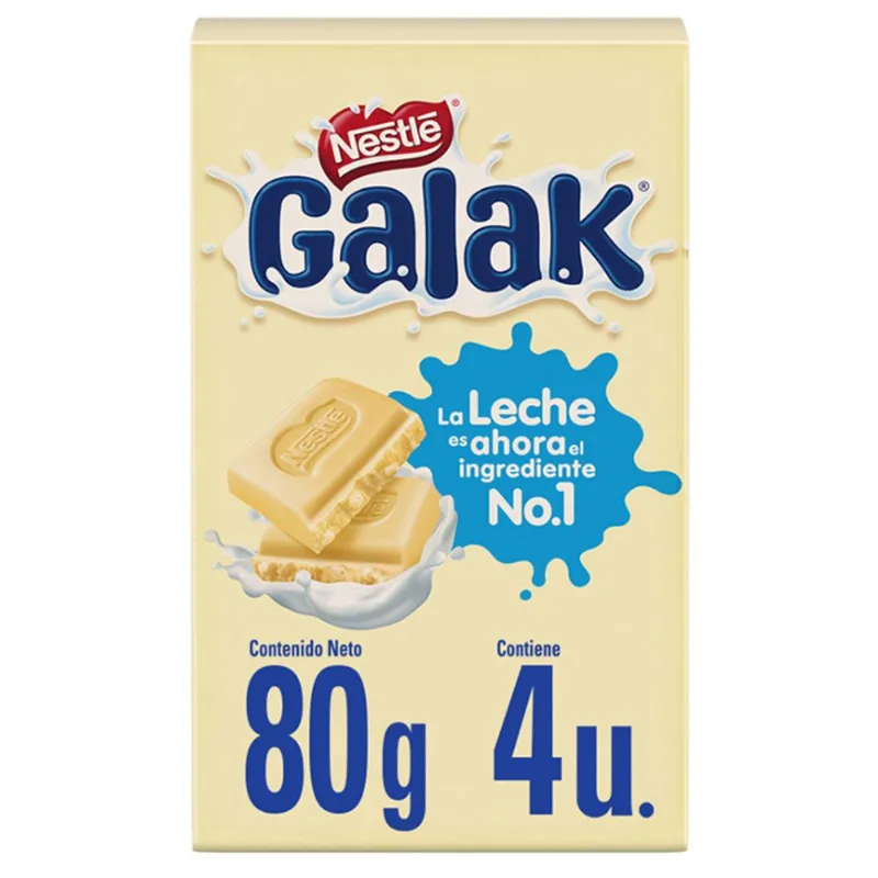 Galak Barra de Chocolate Blanco 80g